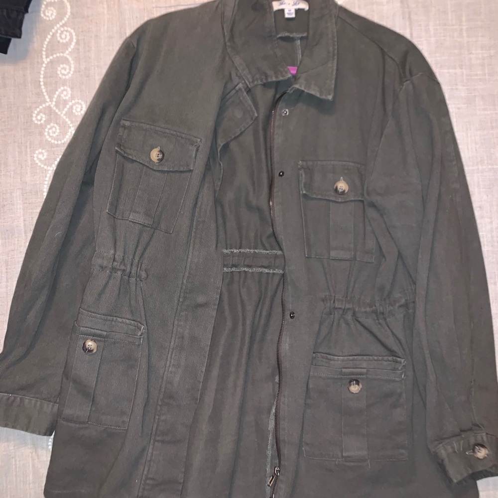 Army Green Jacket - Picture 2 of 3
